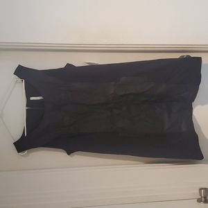 NWT Faux leather Kensie dress